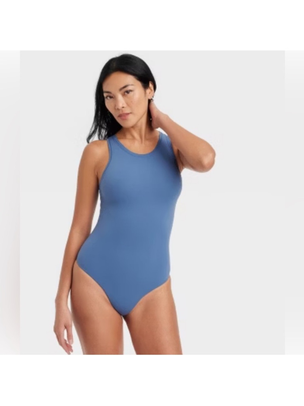 Women’s Boatneck Bodysuit Auden Blue